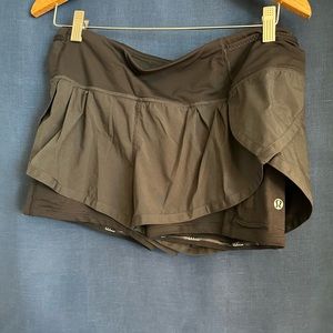 Lululemon lined running short sz 8